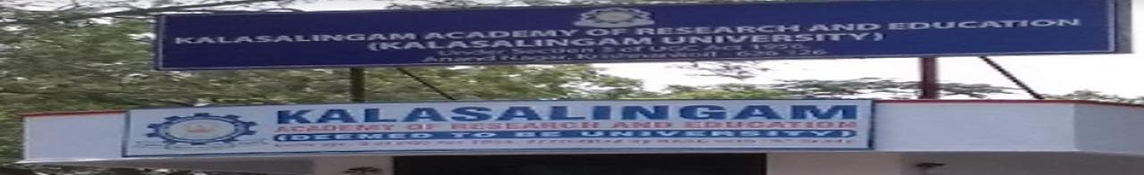 Kalasalingam Academy of Research and Education