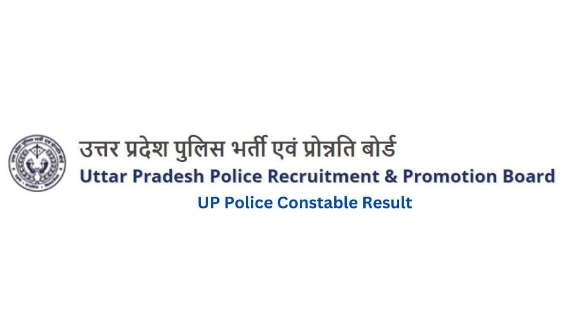 UP Police Constable Result 2024