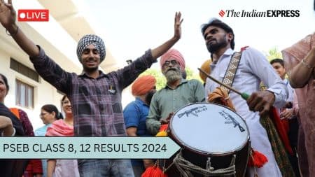 PSEB 8th 12th Result 2024 Updates: Result link at pseb.ac.in, Ekampreet Singh tops Class 12 exam