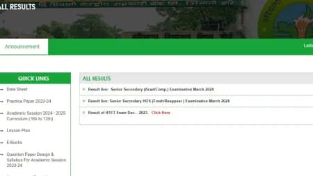HBSE Haryana Class 10th Result Out 2024: Websites to check scores, revaluation dates