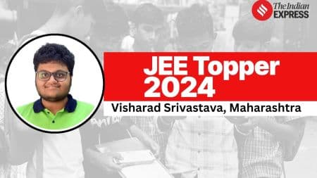 JEE Main 2024 Topper: ‘Focus on NCERT books,’ says Visharad Srivastava