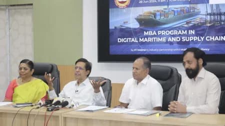 IIT Madras launches MBA in Digital Maritime and Supply Chain