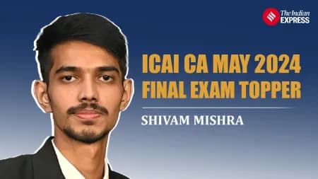 Delhi’s Shivam Mishra becomes AIR 1 in CA May 2024 final exam result