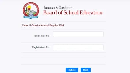 JKBOSE Class 11 result 2024 out at jkbose.nic.in