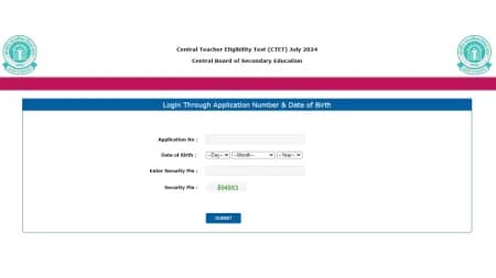 CTET July 2024 Admit Card (Out): Official website to download hall ticket