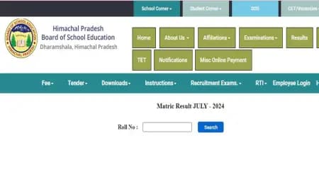 HPBOSE 10th Result 2024 (Supplementary) July exam out: How to check at hpbose.org