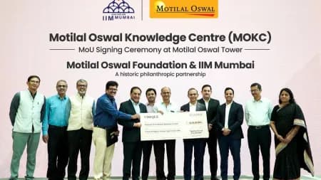 IIM Mumbai, Motilal Oswal Foundation launch Motilal Oswal Knowledge Centre