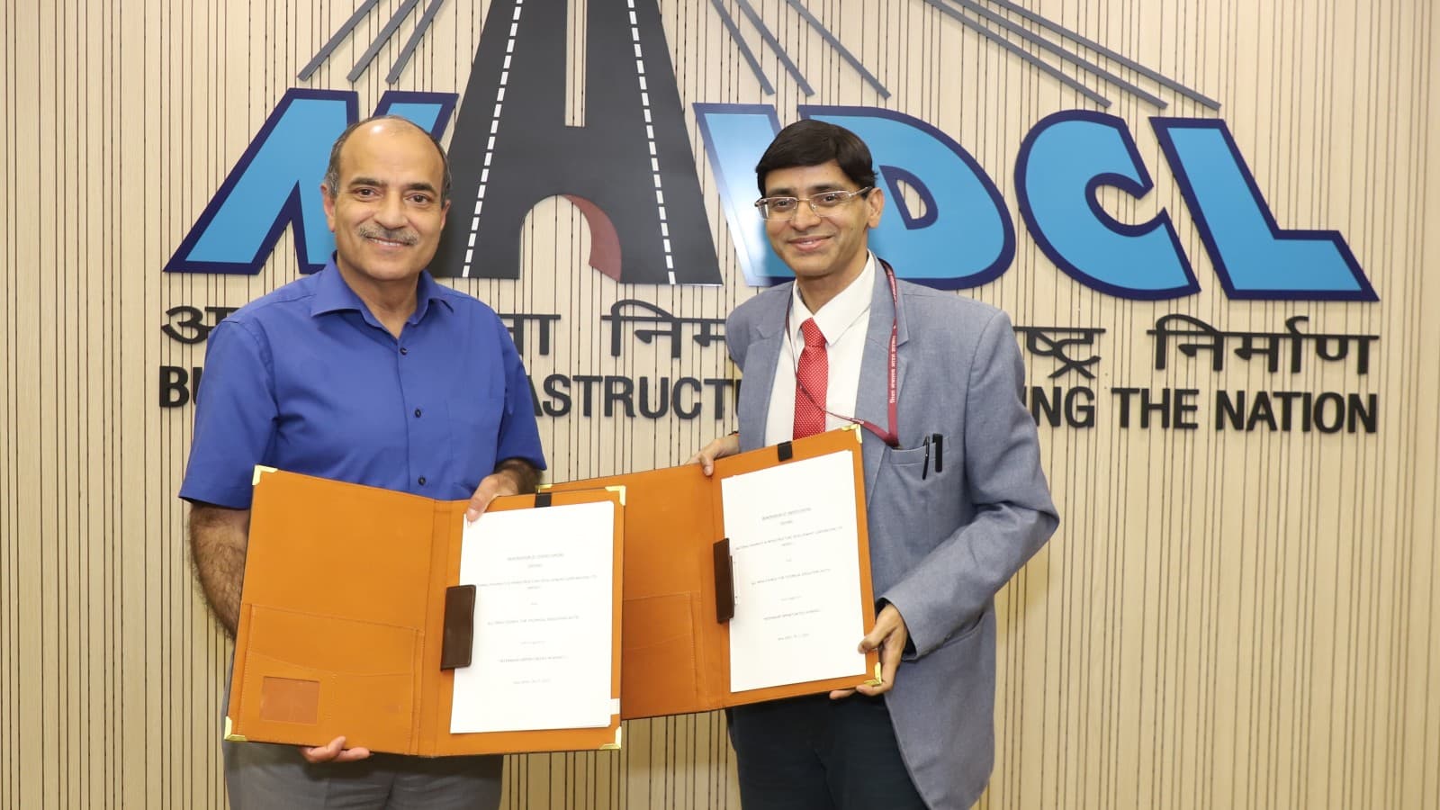 The agreement was jointly signed by Nitin Sharma, executive director, NHIDCL and Dr Buddha Chandrasekhar, chief coordinating officer, AICTE