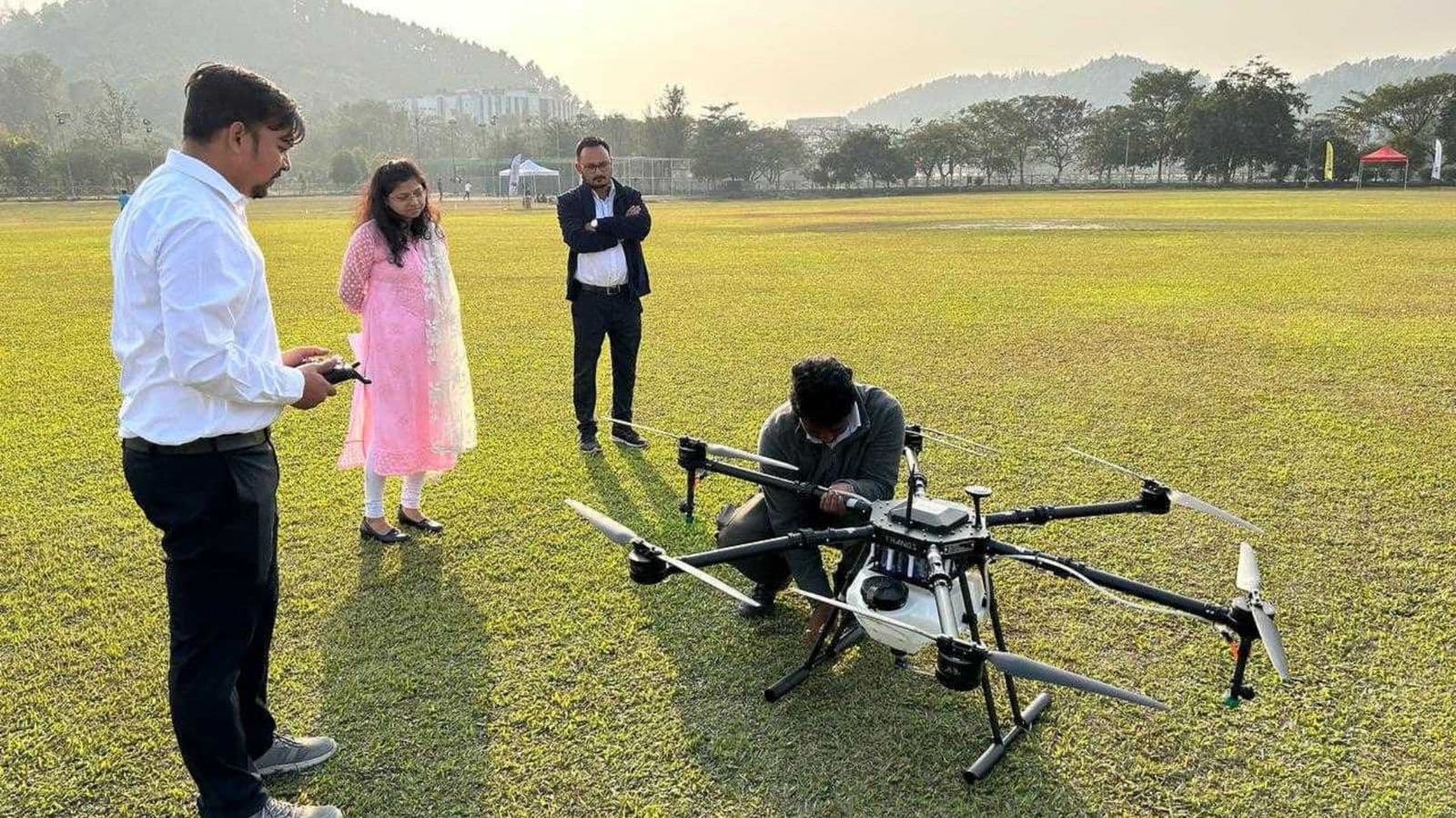 IIT Guwahati has claimed it to be the largest drone pilot training organisation in India.