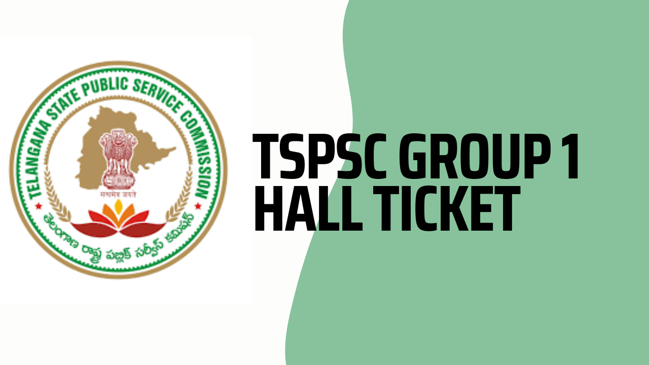 TSPSC Group 1 Hall Ticket
