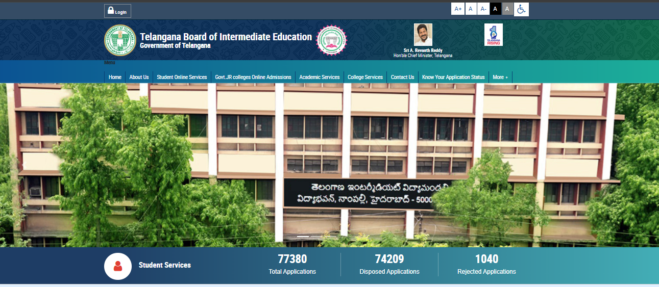 TS Inter 1st Year Syllabus 2025 - Official website