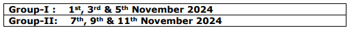 ICAI CA Final November Exam Schedule 2024