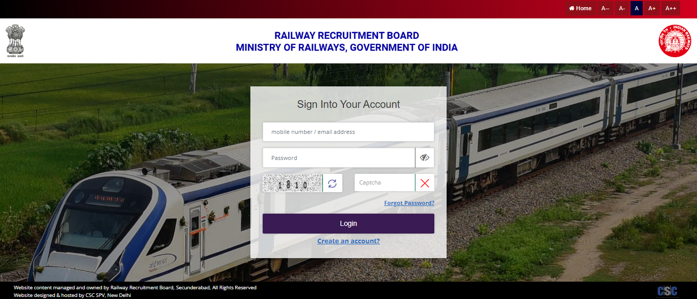 RRB JE Recruitment 2024 Registration Window