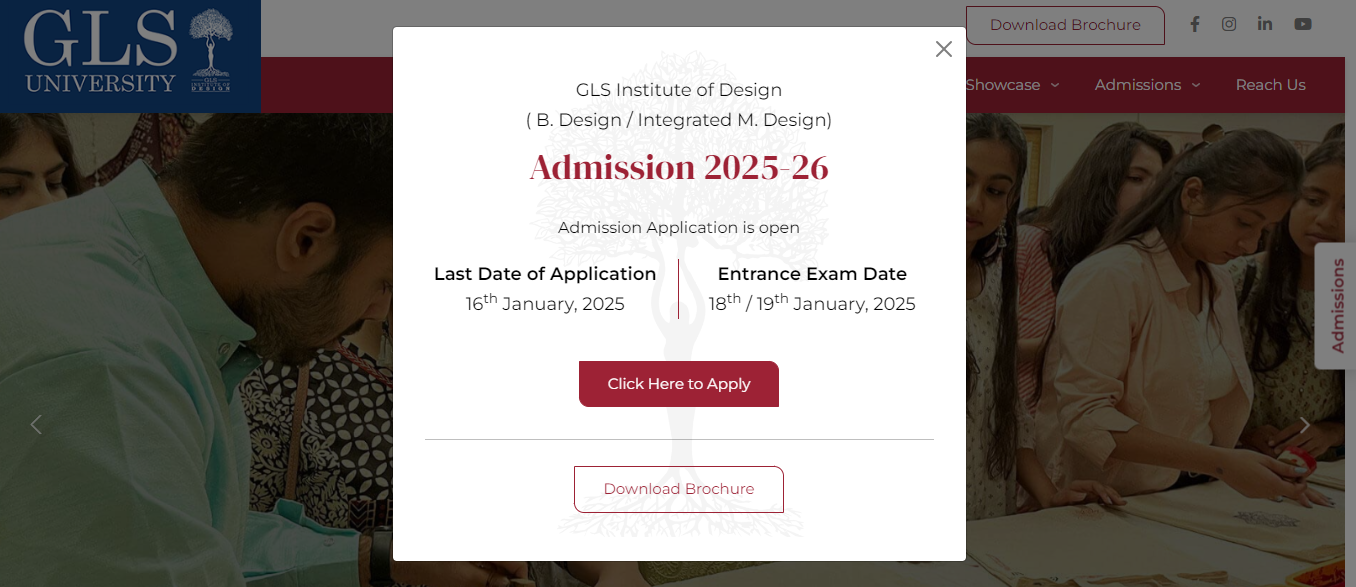 GLS DAT Application form 2025