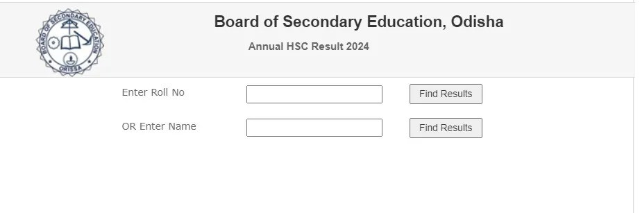 Odisha HSC Result 2024 link