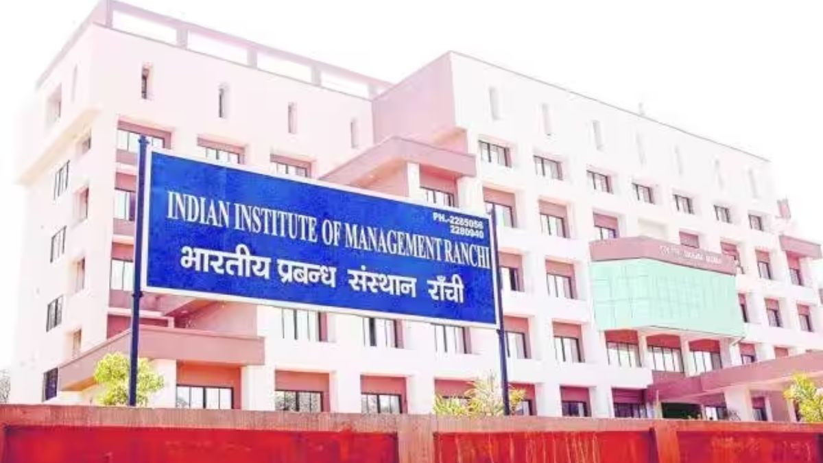 Iim Ranchi Admissions 2024 Courses Fees Eligibility And Selection Criteria Ie Education 0825