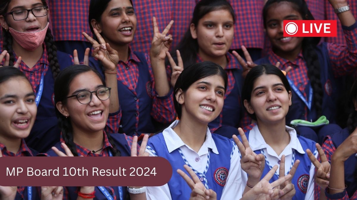 MP Board 10th Result 2024 MPBSE Class 10th released today, Direct Link