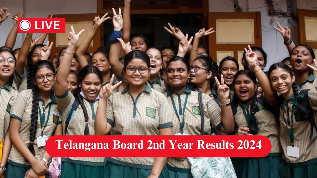 TS Inter 2nd Year Results 2024 Manabadi TS Intermediate 2nd Year