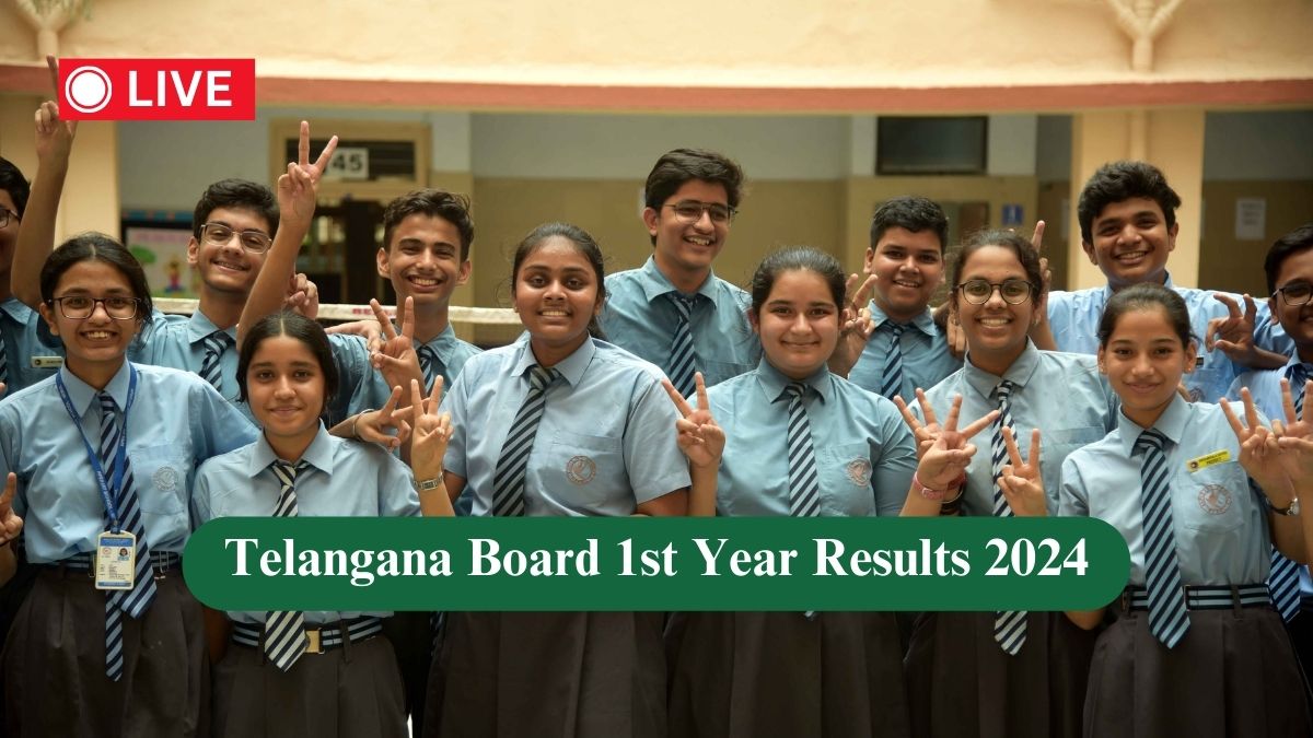 TS Inter 1st Year Results 2024 Direct Link to check Manabadi TS 1st