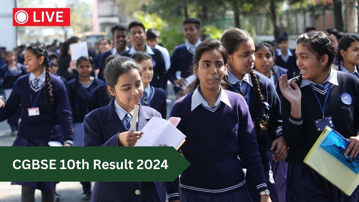 CGBSE 10th Result 2024 Declared Chhattisgarh Board Class 10th Result