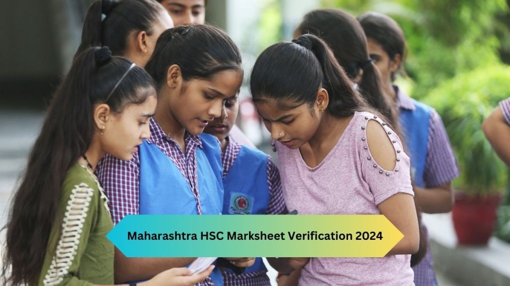 Maharashtra HSC Marksheet Verification 2024