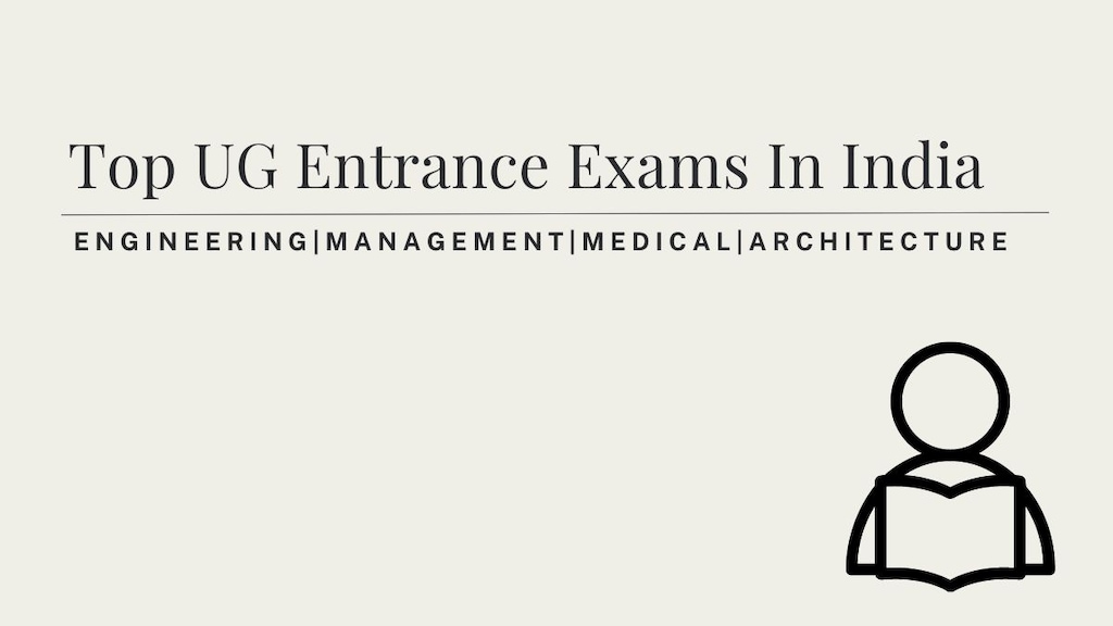 Top UG Entrance Exams in India 2025