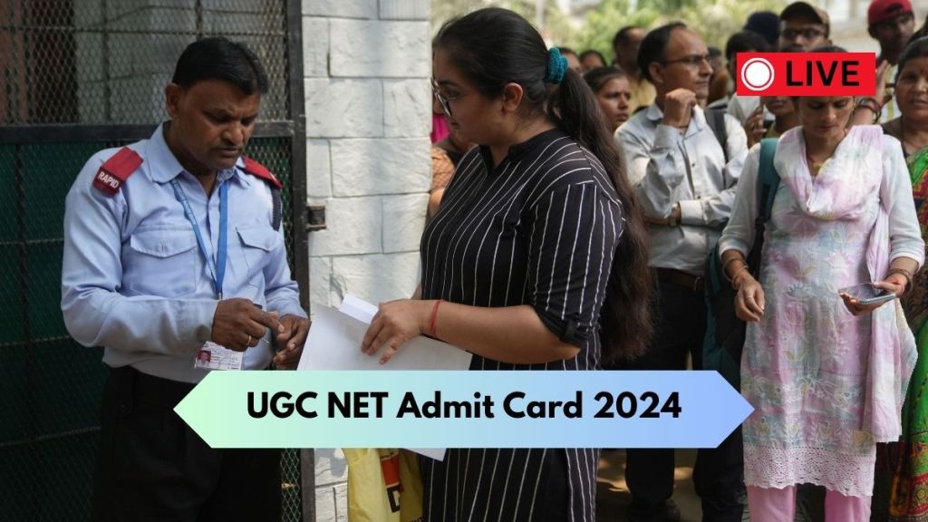 UGC NET Admit Card 2024 Live