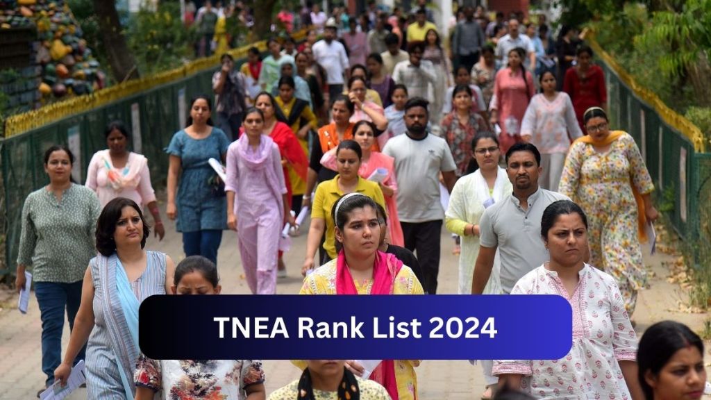 TNEA Rank List 2024 PDF