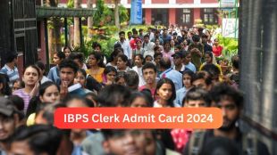 IBPS Clerk admit card 2024