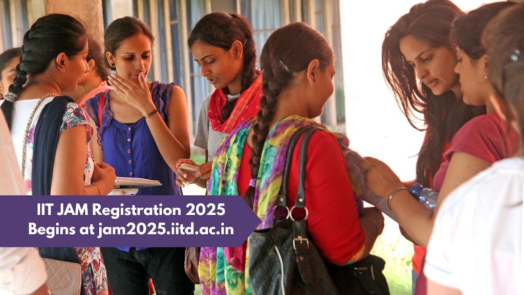 IIT JAM Registration 2025 Begins