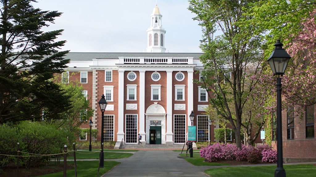 Harvard Business School - A constituent of the Harvard University, Harvard Business school is one of the most sought after Business schools in the world. It is loacted in Cambridge, Massachusetts (Image/hbs.edu)