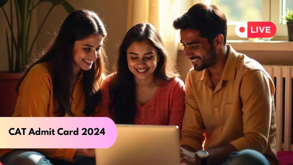 CAT Admit Card 2024 Live