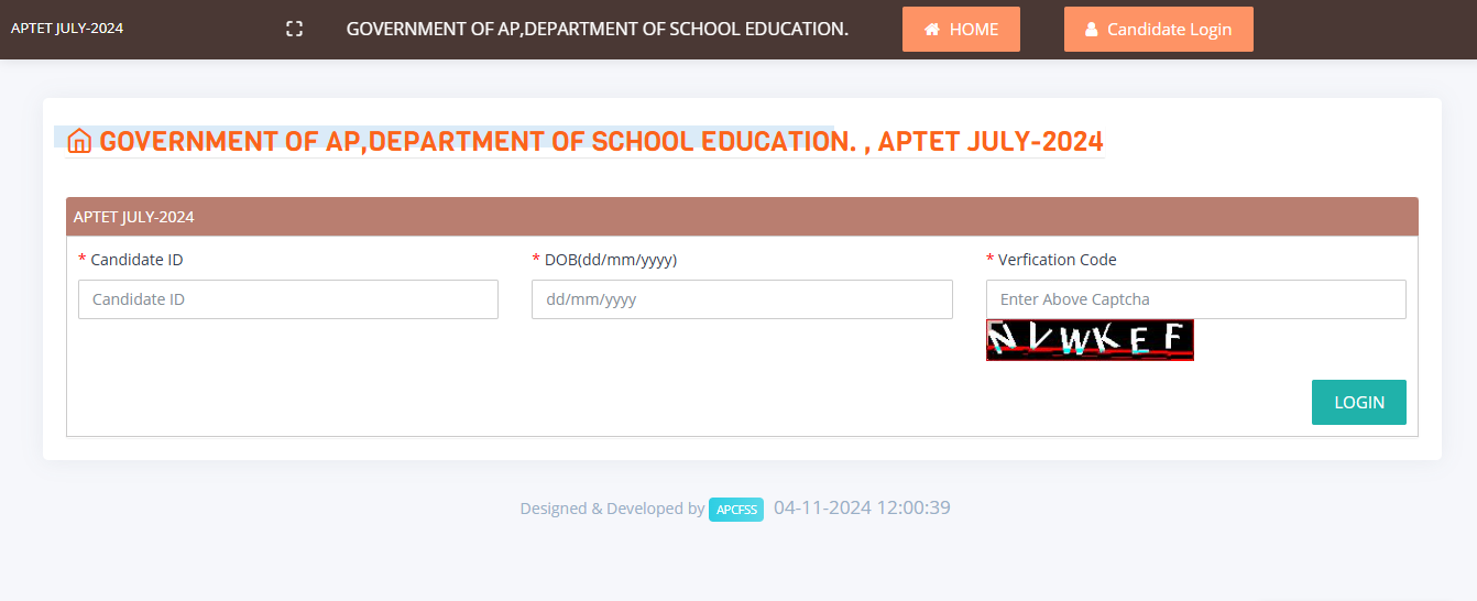 AP TET Results 2024 Direct link to check AP TET result at manabadi