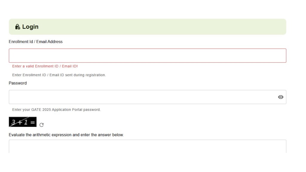 GATE Admit Card 2025